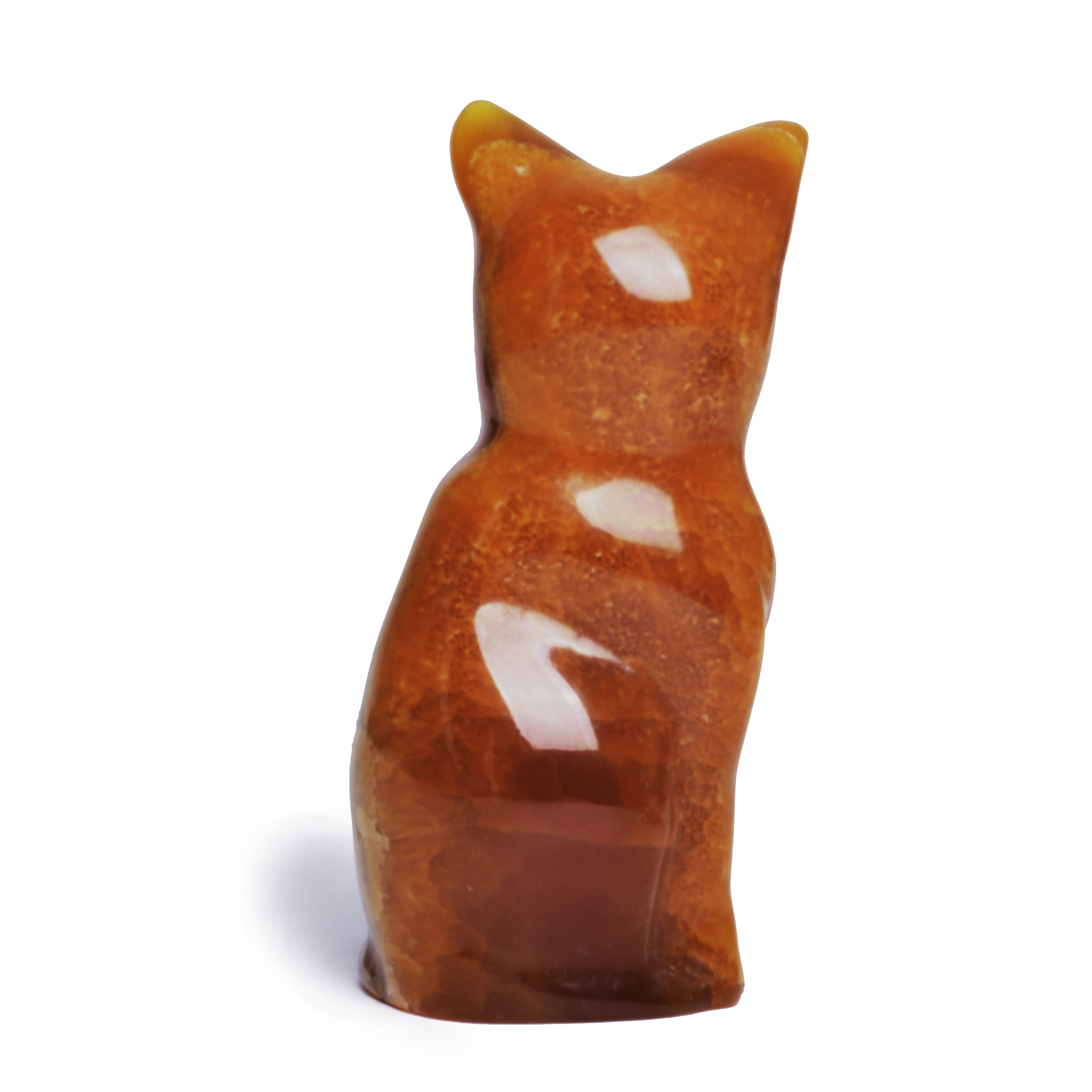 Художественная резьба из камня Симбирцит (нмпт) Кошка
